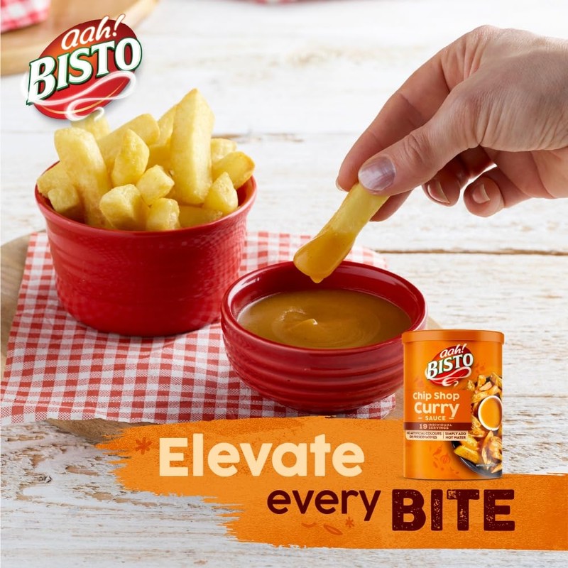 Bisto Quick & Easy Chip Shop Curry Sauce Mix, 170