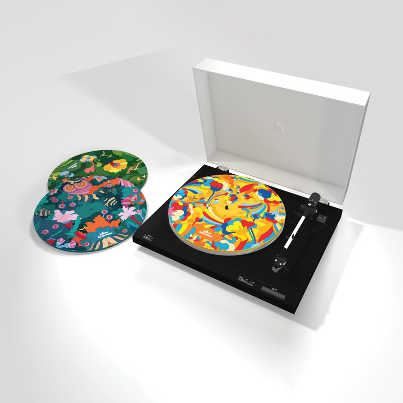 D'Addario Beatles Yellow Submarine Record Mat, Primrose