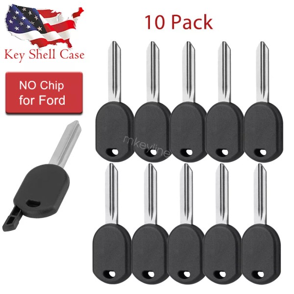 Unbranded 10X Transponder Key Shell Case With Blade H72 H75