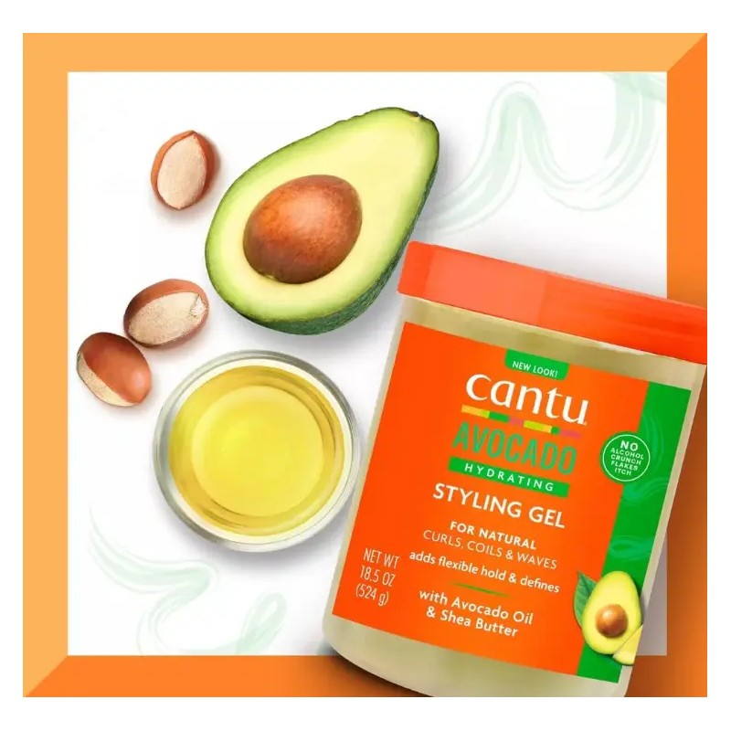 Cantu Duo Activador De Rizos Y Gel De Aguacate