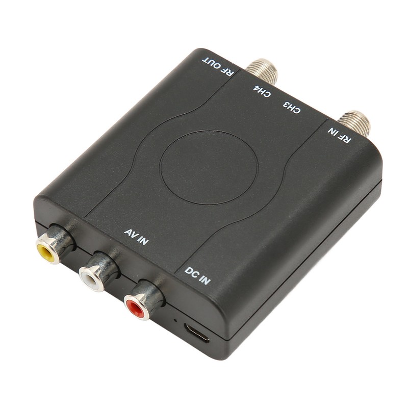 M61A RF Modulator Professional Supports NTSC Formats Video Sound HD