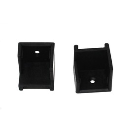 Left & Right Hand Hinge Pontoon Door Stop Kit (1, Black)