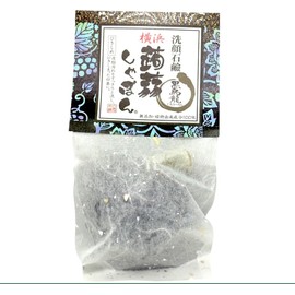 Konnyaku Shabon, Yokohama Konnyaku Shabon, Black Oolong, 2.8 oz (80 g), Soap, Facial Cleanser, Ceramide Formulated (No Additives, Transparency, Moisturizing), For Dry Skin, Sensitive Skin