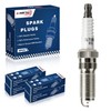 Iridium Platinum Spark Plugs 4 Pack Fit for 2.0 Ford