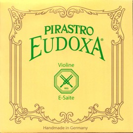 Pirastro Eudoxa 4/4 Violin E String - Medium Gauge - Aluminum-Steel - Ball-End
