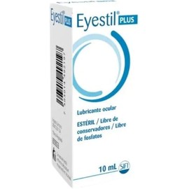Eyestil Plus | Hialuronato de sodio 0.4% | Lubricante ocular para alivio de ojo seco e irritación (10 ml), uso diario