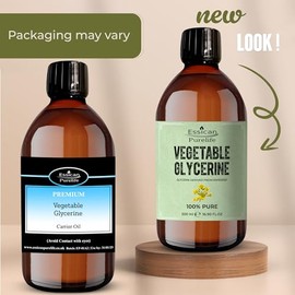 Essican Purelife Vegetable Glycerin for Skin 500ml C Vegetable Glycerin for Hair and Face, Glycerine Liquid, Pure Glycerine for Skin, Liquid Glycerin for Skin, Vegetable Glycerine, Glycerin Oil, Pure Glycerine