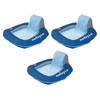 Kelsyus Floating Swimming Pool Lounger Inflatable Chair with Built-in Cup