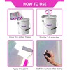 Glitter for Paint [5.3oz] – Holographic Silver with 2 x