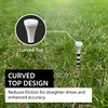 Kaizen Golf Tees Bamboo - Durable, Biodegradable Wooden Golf Tees