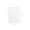 TEHAUX Floral Stencils for Wall Art 9 Sheets Painting Templates