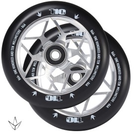 Envy Scooters 110mm Diamond Wheel Pair - Silver