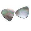 2PCS Set Guitar Picks Shell Teardrop Shaped Acoustic Guitar Picks