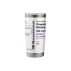 Propofol CRNA Anesthesia Stainless Steel Insulated Tumbler
