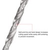 sourcing map Spiral Drill Bit Extra Long High-Speed Steel 6