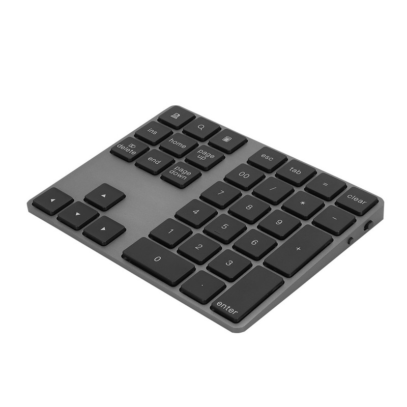 Wireless Number Pad BT Numeric Keypad 34 Key Keyboard HUB