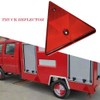 Triangle Red Reflectors, MoreChioce 2PCS Automotive Triangle Reflector Waterproof Car