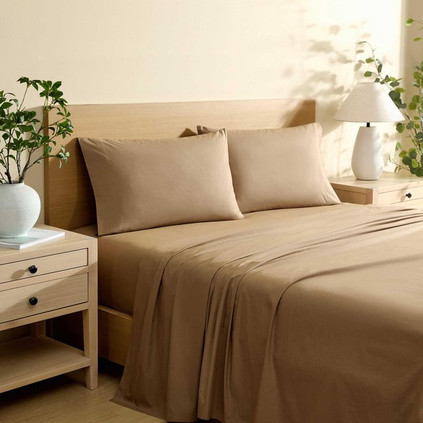 Nautica - Full Bed Sheets, Lightweight Cotton Percale Bedding Set