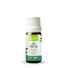 FULL OF NATURE FUNAT Tea Tree Essential Oil 10 ml soothes Wounds, colds, and Many Skin ailments. Tea Tree Oil is an Incredibly Potent Purifier That May be able to Soothe and Soften Skin.