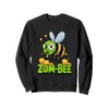 Zom-Bee – Cute Zombie Bee with Honeycomb Drips Sweatshirt