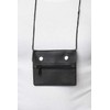 Neck purse LEAS, Genuine Leather, black - ''LEAS Travel-Line''