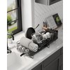 Kitsure Large Dish Drying Rack - Extendable Dish Rack, Multifunctional