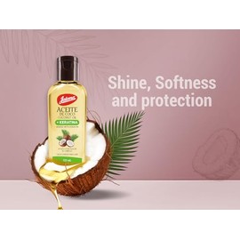 Jaloma Coconut Oil with Keratin to Help Strengthen Hair, 4 Oz Bottle