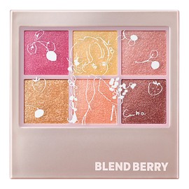 BLEND BERRY (Blended Berry) Aura Creation Limited Color 106 (Raspberry & Twinkle Gold) Eye Shadow Eye Color