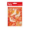 V&A Museum Kimono Cranes Pack of 8 Blank Notelets with