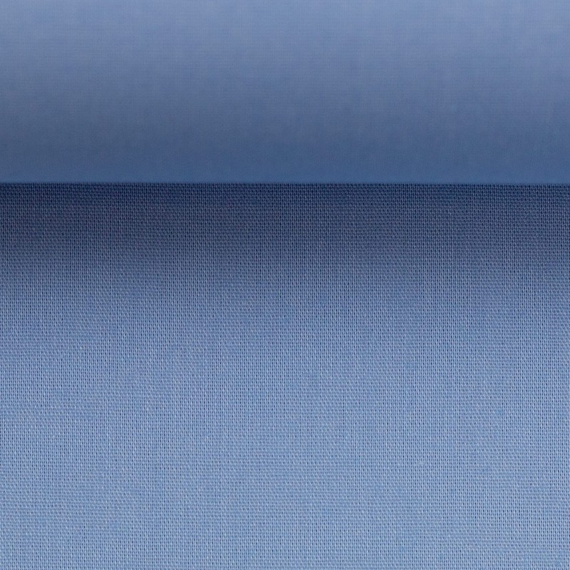 Swafing Heather Cotton Fabric Woven Plain Coupon (Sky Blue, 2