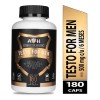 Envío Testo For Men 180 Cápsulas Maca Negra Arginina A4h