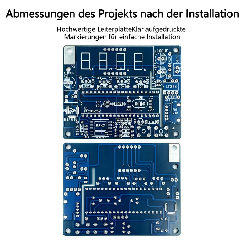 EIELE Soldering Project Kit Tuba Radio Beginner Exercise Kit DIY