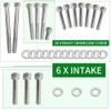 WEICHENGXIN 400EX Engine Stainless Steel Bolt Screw Kit for Sportrax