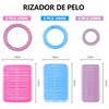 Rulos para Cabello，ZJTZJY Juego de Rodillos de Velcro con Accesorios，Rizador