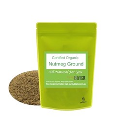 Organic Nutmeg Powder Ground Nutmeg. Dried Spice. Grated. Mace's sister spice 50g
