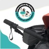 PROTEC TIF | Faux Leather Handlebar Covers Compatible with Bugaboo
