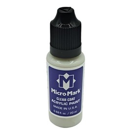 Micro-Mark Clear Coat Paint, 20ml