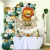 CHIL 4PCS 33 Inch Loin Foil Balloons Helium Lion Shaped