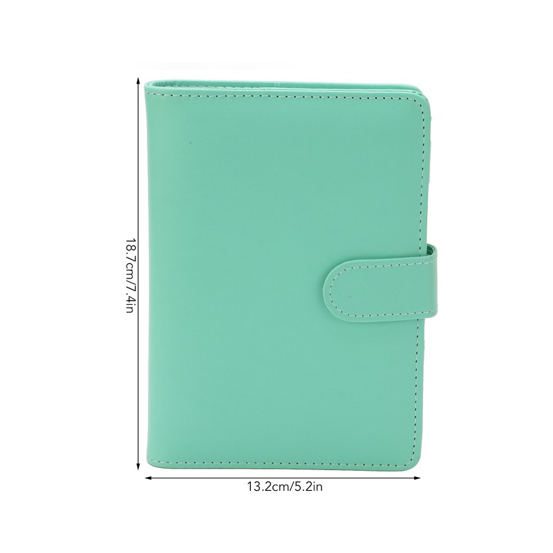 Binder Planner A6 6 Holes PVC PU Leather Sufficient Capacity