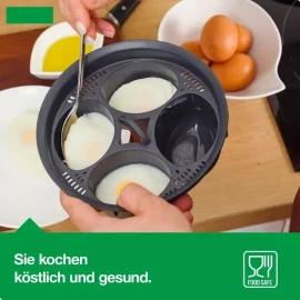 Estuchelandia Cesta Molde Huevos Cocidos Vapor Olla Thermomix Tm5 Tm6