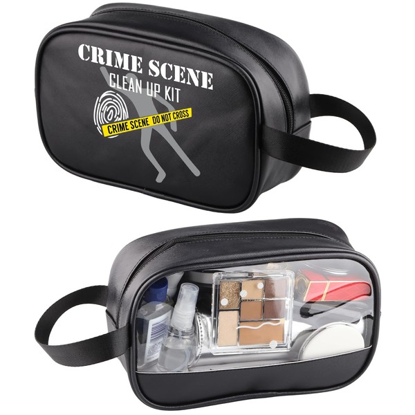 Crime Scene Clear Makeup Bag Csi Gift Forensic Science Crime
