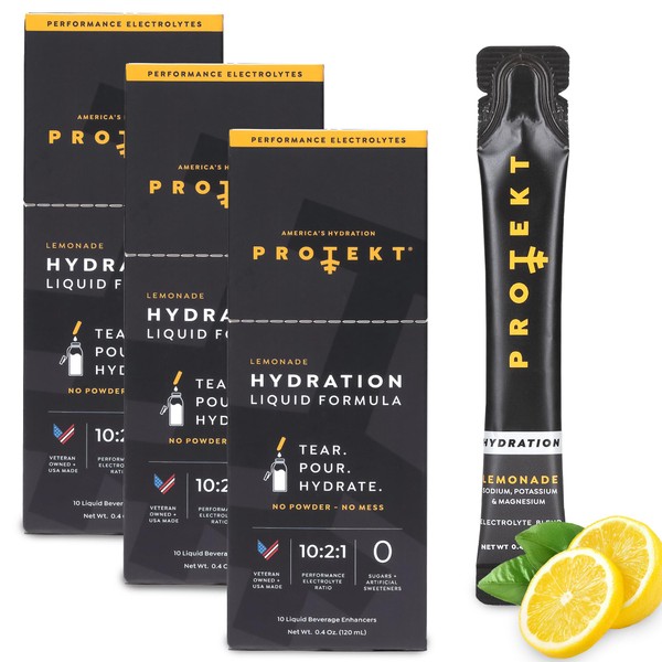 PROTEKT PROTEKT Electrolyte Packets for Recovery & Hydration | Organic