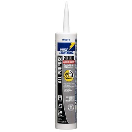 3006 Quick Dry All Purpose Adhesive Caulk White
