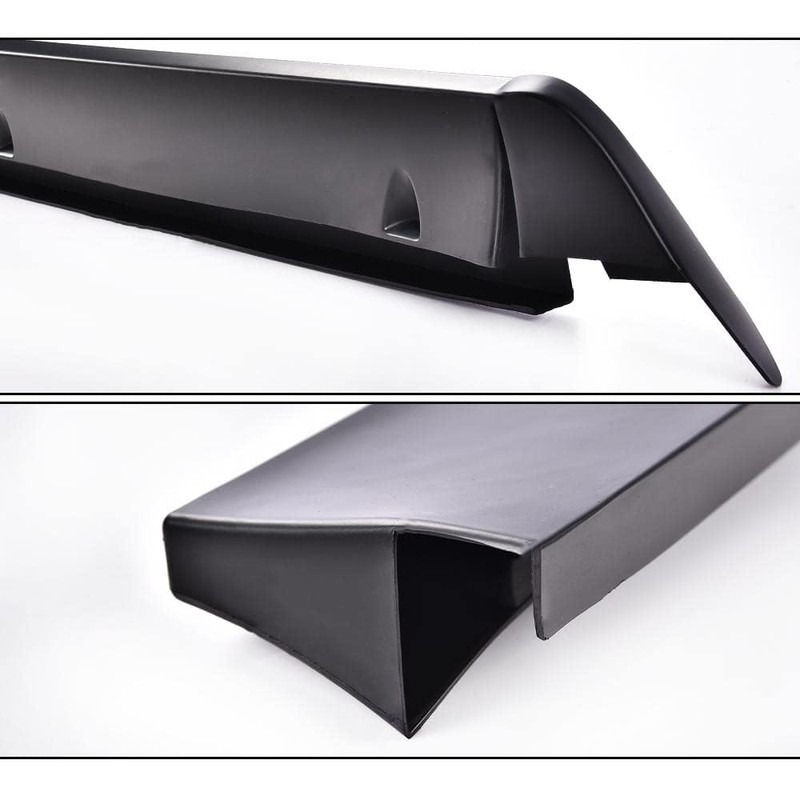 G-PLUS Tailgate Spoiler Molding Cap Compatible with Chevy Silverado 1500