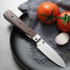 ZhengSheng 4.5" Folding Kitchen Knife Ultra Sharp 440A Stainless Steel