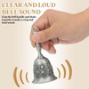 sourcing map Loud Hand Bell, 2.09 Inch Wedding Dinner Service