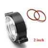 2, 2.5 and 3 Inch Anodized Aluminum Quick-Release V-Band Clamp