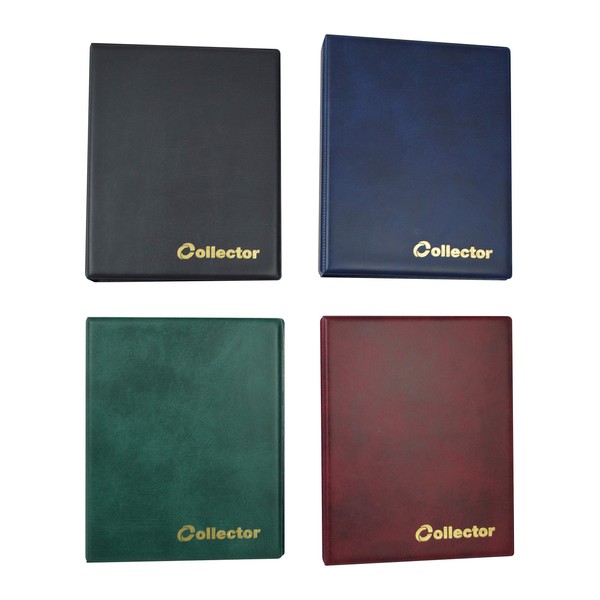 COLLECTOR - Coin Album for 126 mix sizes coins, 10