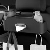 Car Rear Backseat Extra Multifunctional Drink Cup Holder with Tissue