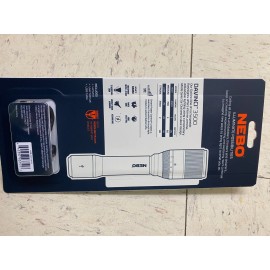 NEBO NEW NEBO NEB-FLT-0021 DAVINCI 3500 Rechargeable ALUMINUM Flashlight 3500 Lumens